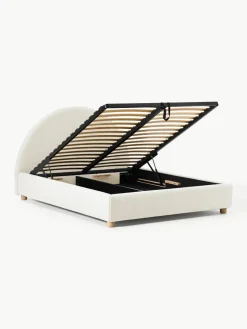 Gestoffeerd bed Ebba met opbergruimte^Westwing Collection Online