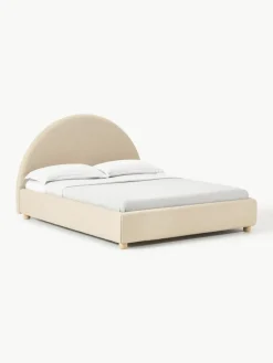 Gestoffeerd bed Ebba met opbergruimte^Westwing Collection Discount