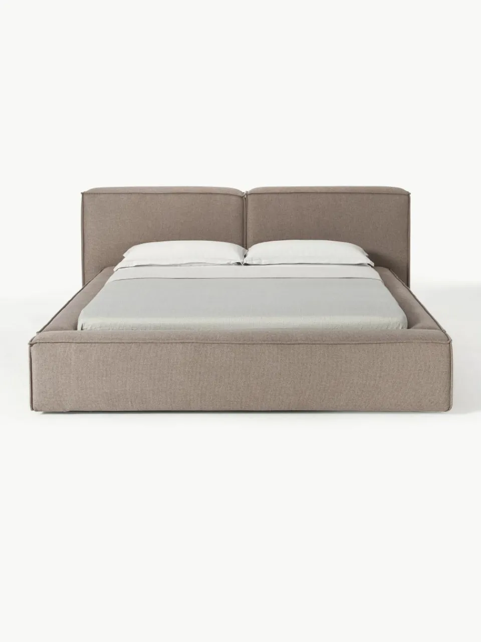 Gestoffeerd bed Lennon^Westwing Collection Online