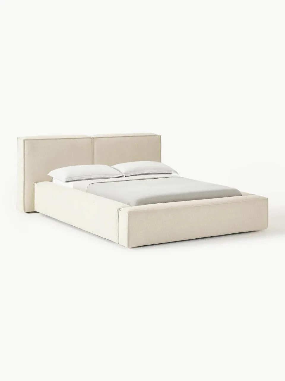 Gestoffeerd bed Lennon^Westwing Collection Sale