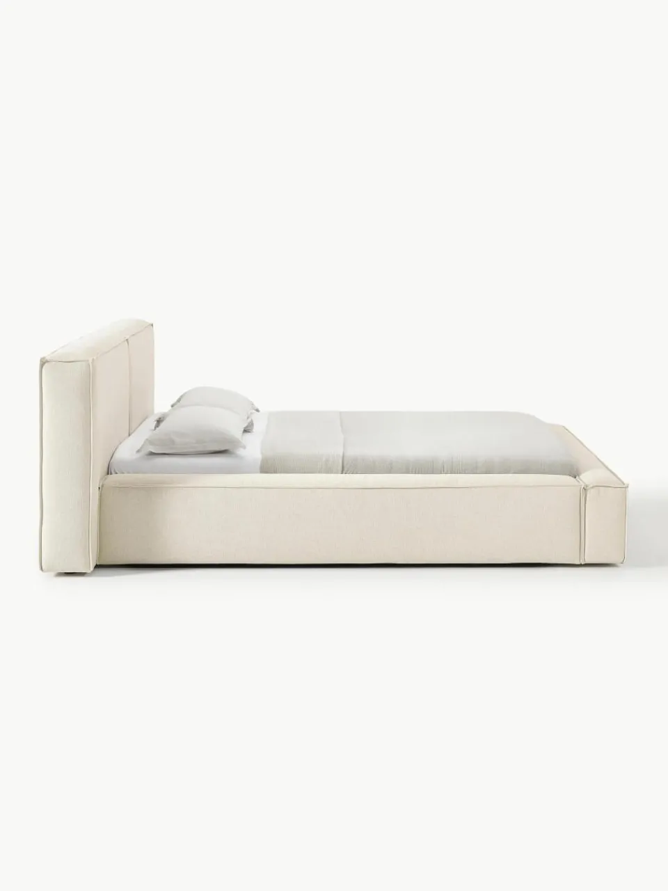 Gestoffeerd bed Lennon^Westwing Collection Sale