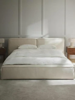 Gestoffeerd bed Lennon^Westwing Collection Sale