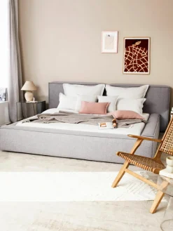Gestoffeerd bed Lennon^Westwing Collection New