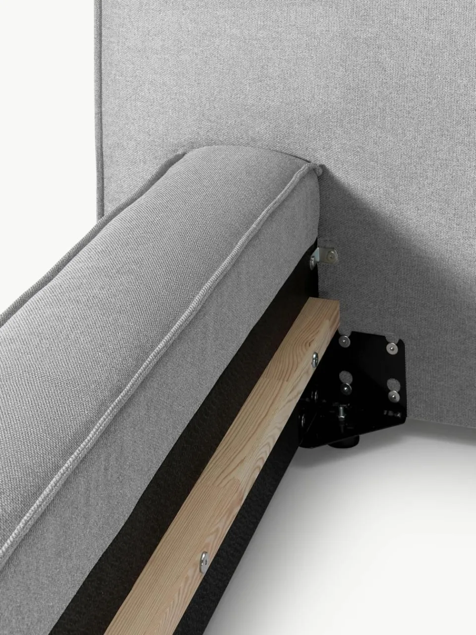 Gestoffeerd bed Lennon^Westwing Collection New