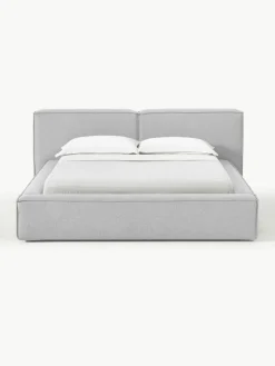 Gestoffeerd bed Lennon met opbergruimte^Westwing Collection Fashion