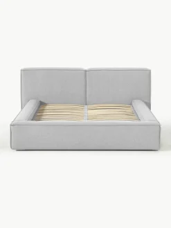 Gestoffeerd bed Lennon met opbergruimte^Westwing Collection Fashion