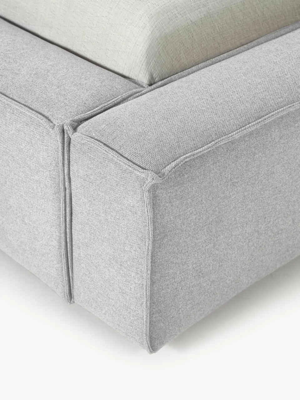 Gestoffeerd bed Lennon met opbergruimte^Westwing Collection Fashion