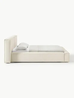 Gestoffeerd bed Lennon met opbergruimte^Westwing Collection New