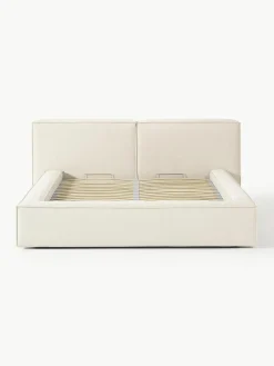 Gestoffeerd bed Lennon met opbergruimte^Westwing Collection New