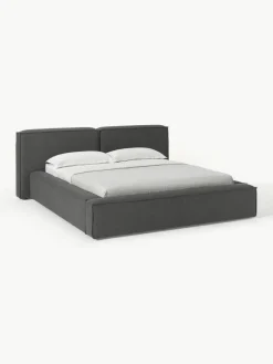 Gestoffeerd bed Lennon met opbergruimte^Westwing Collection Online
