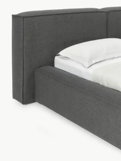 Gestoffeerd bed Lennon met opbergruimte^Westwing Collection Online