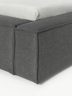 Gestoffeerd bed Lennon met opbergruimte^Westwing Collection Online