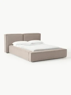 Gestoffeerd bed Lennon met opbergfunctie^Westwing Collection Discount