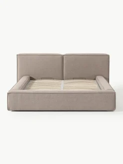 Gestoffeerd bed Lennon met opbergfunctie^Westwing Collection Discount