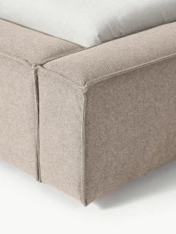 Gestoffeerd bed Lennon met opbergfunctie^Westwing Collection Discount