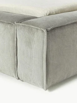 Gestoffeerd bed Lennon van corduroy^Westwing Collection Hot