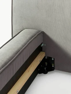 Gestoffeerd bed Lennon van corduroy^Westwing Collection Hot