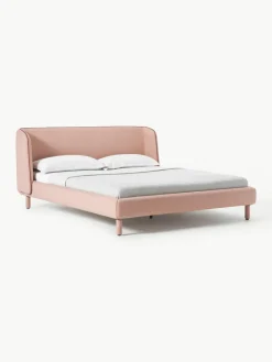 Gestoffeerd bed Luma met hoofdeinde^Westwing Collection Best