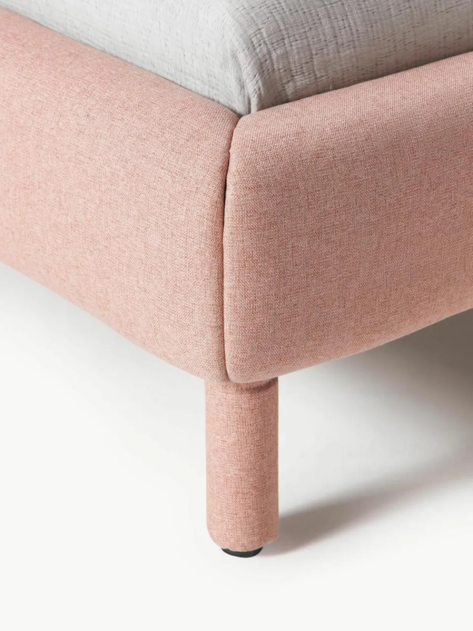 Gestoffeerd bed Luma met hoofdeinde^Westwing Collection Best
