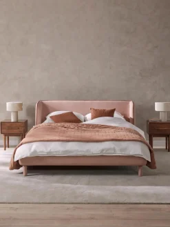 Gestoffeerd bed Luma met hoofdeinde^Westwing Collection Best