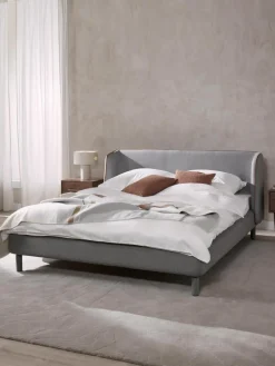Gestoffeerd bed Luma met hoofdeinde^Westwing Collection Hot