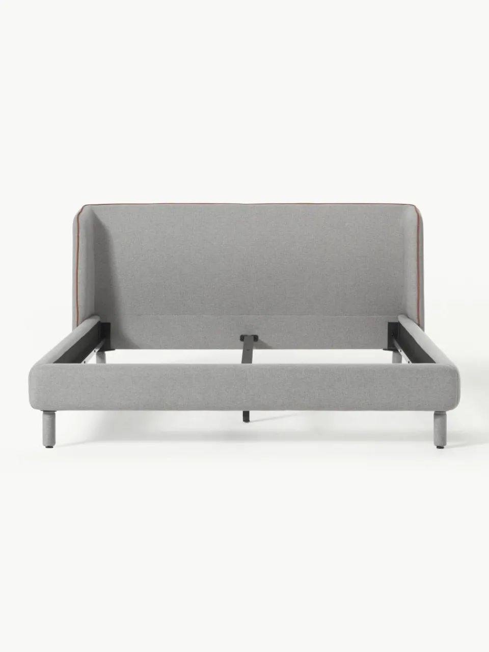 Gestoffeerd bed Luma met hoofdeinde^Westwing Collection Hot