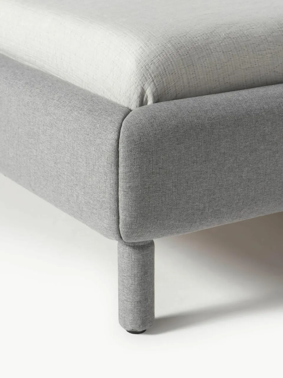 Gestoffeerd bed Luma met hoofdeinde^Westwing Collection Hot
