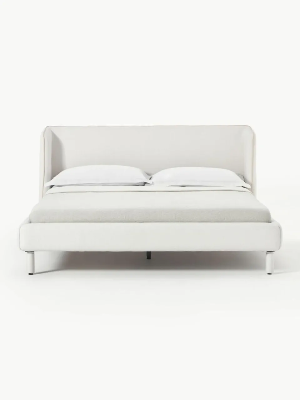 Gestoffeerd bed Luma met hoofdeinde^Westwing Collection Hot