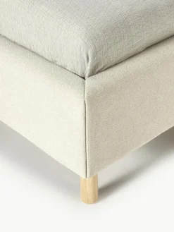 Gestoffeerd bed Romy met golvend hoofdeinde^Westwing Collection Online