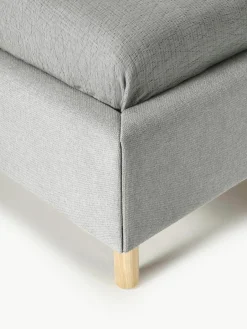Gestoffeerd bed Romy met golvend hoofdeinde^Westwing Collection Fashion