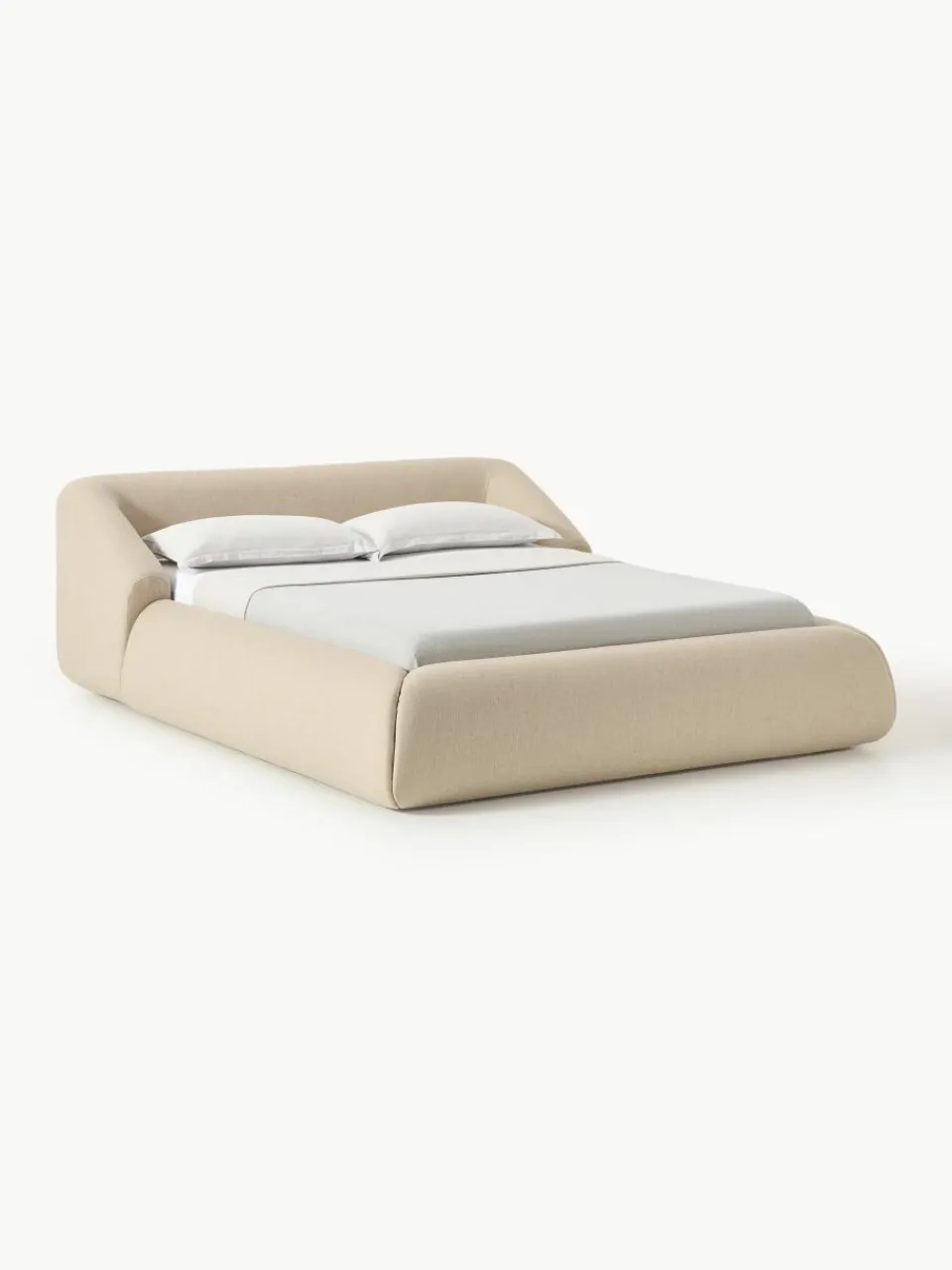 Gestoffeerd bed Sofia^Westwing Collection Best