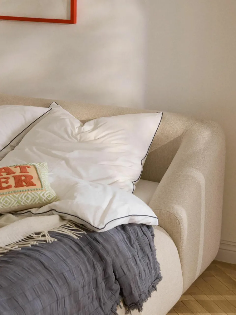 Gestoffeerd bed Sofia^Westwing Collection Best