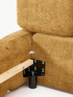 Gestoffeerd bed Tayla van teddy bouclé^Westwing Collection Hot