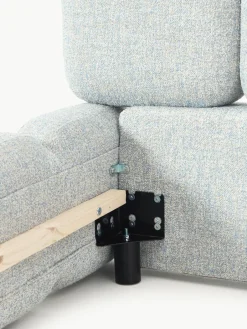 Gestoffeerd bed Tayla van bouclé^Westwing Collection Hot
