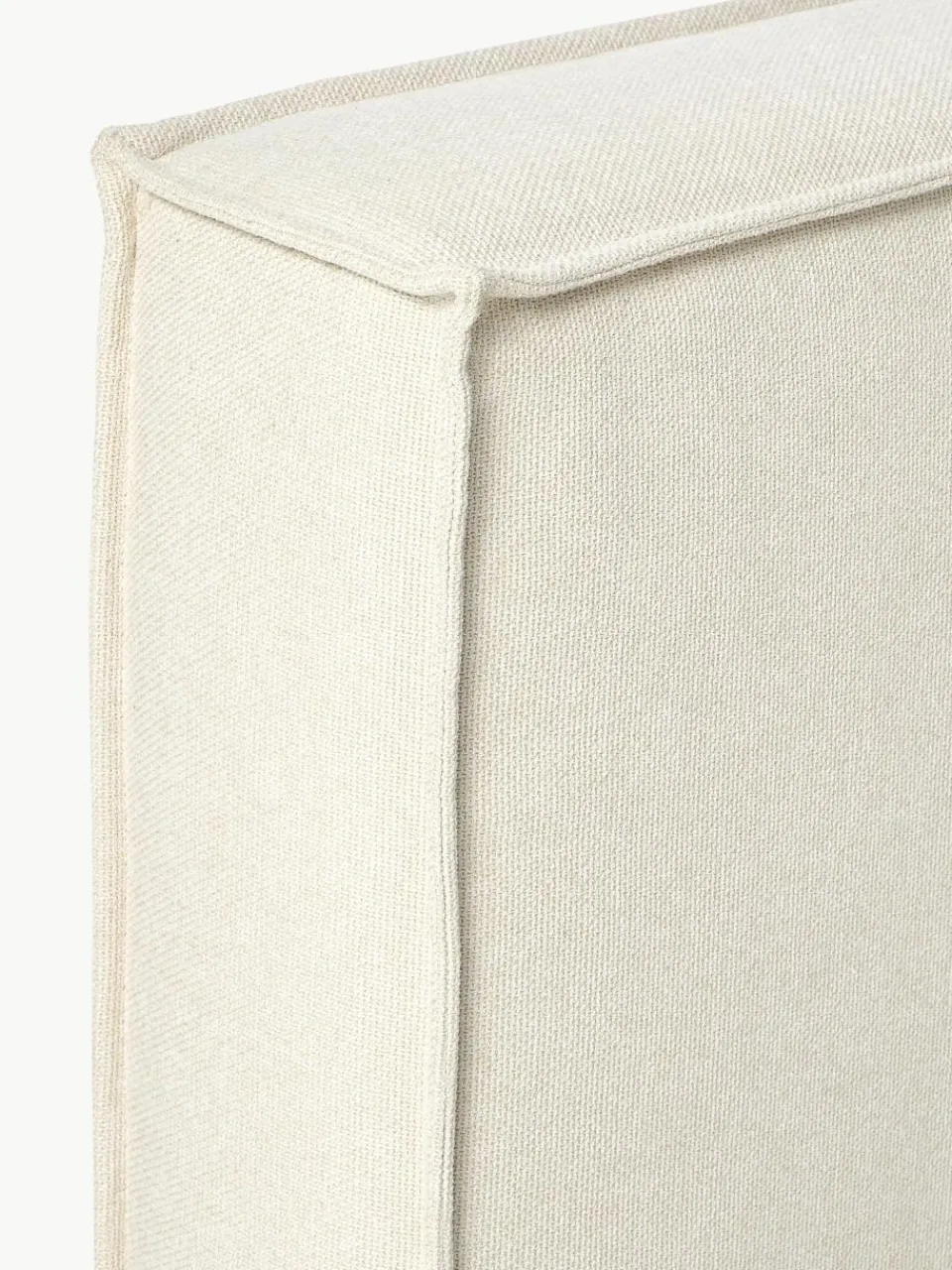 Gestoffeerd hoofdbord Kamila, voor wandmontage^Westwing Collection New