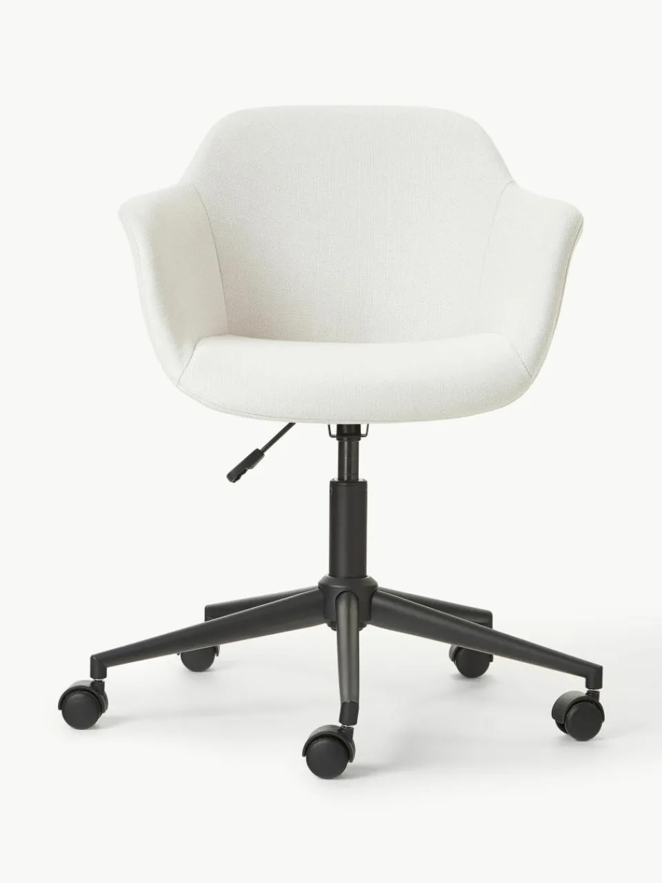Gestoffeerde bureaustoel Fiji met smalle zitvlak^Westwing Collection Best