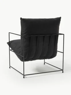 Gestoffeerde fauteuil Wayne^Westwing Collection Hot