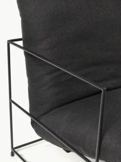 Gestoffeerde fauteuil Wayne^Westwing Collection Hot