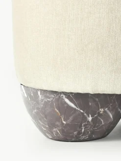 Gestoffeerde kruk Lino^Westwing Collection New