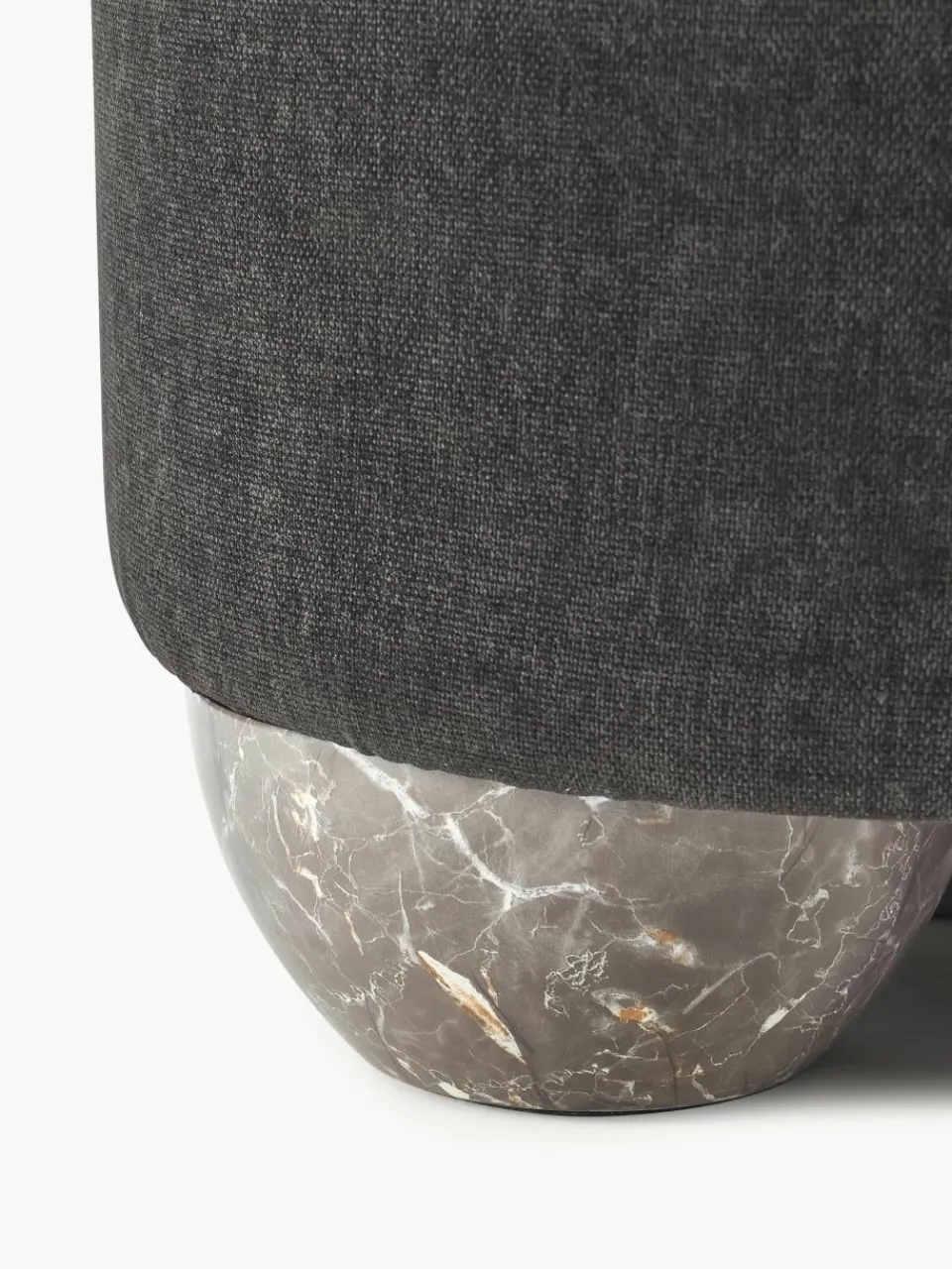 Gestoffeerde kruk Lino^Westwing Collection Discount