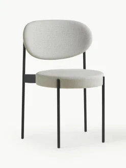 Gestoffeerde stoel Series 430 van wol, design Verner Panton^Verpan Hot