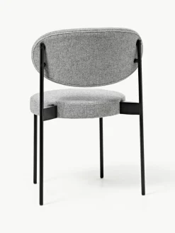 Gestoffeerde stoel Series 430 van wol, design Verner Panton^Verpan Discount