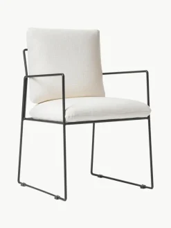 Gestoffeerde stoel Wayne^Westwing Collection Fashion