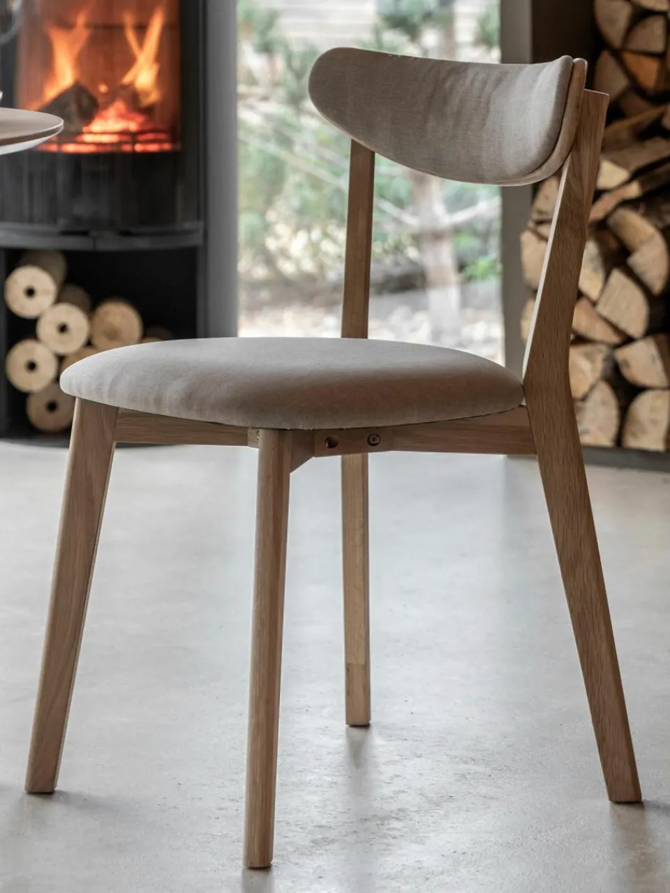 Gestoffeerde stoelen Hatfield, 2 stuks^Westwing Hot
