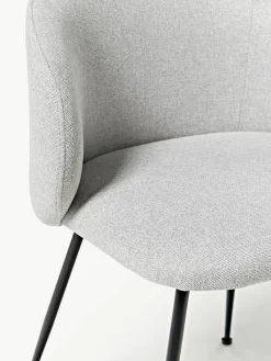 Gestoffeerde stoelen Luisa, 2 stuks^Westwing Collection Online