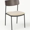 Gestoffeerde stoelen Maymont van eikenhout, 2 stuks^Rowico Fashion