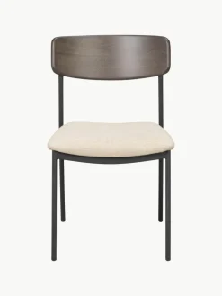 Gestoffeerde stoelen Maymont van eikenhout, 2 stuks^Rowico Fashion
