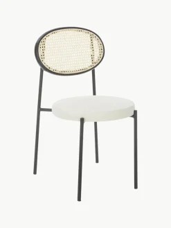 Gestoffeerde stoelen Remy met Weens vlechtwerk, 2 stuks^Westwing Collection Discount