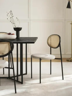 Gestoffeerde stoelen Remy met Weens vlechtwerk, 2 stuks^Westwing Collection Discount