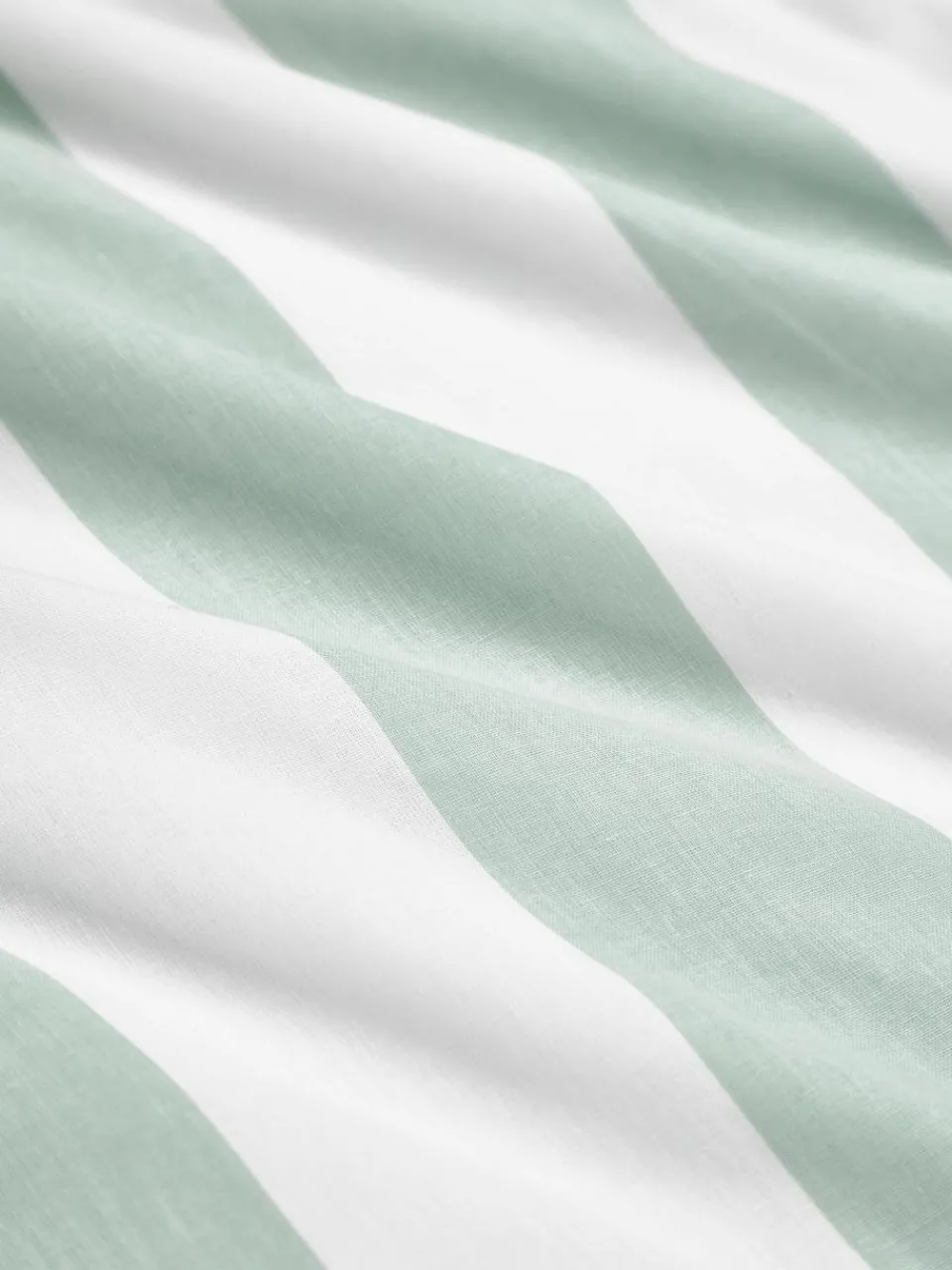 Gestreepte katoenen omkeerbare kussenhoes Lorena^Westwing Collection Online
